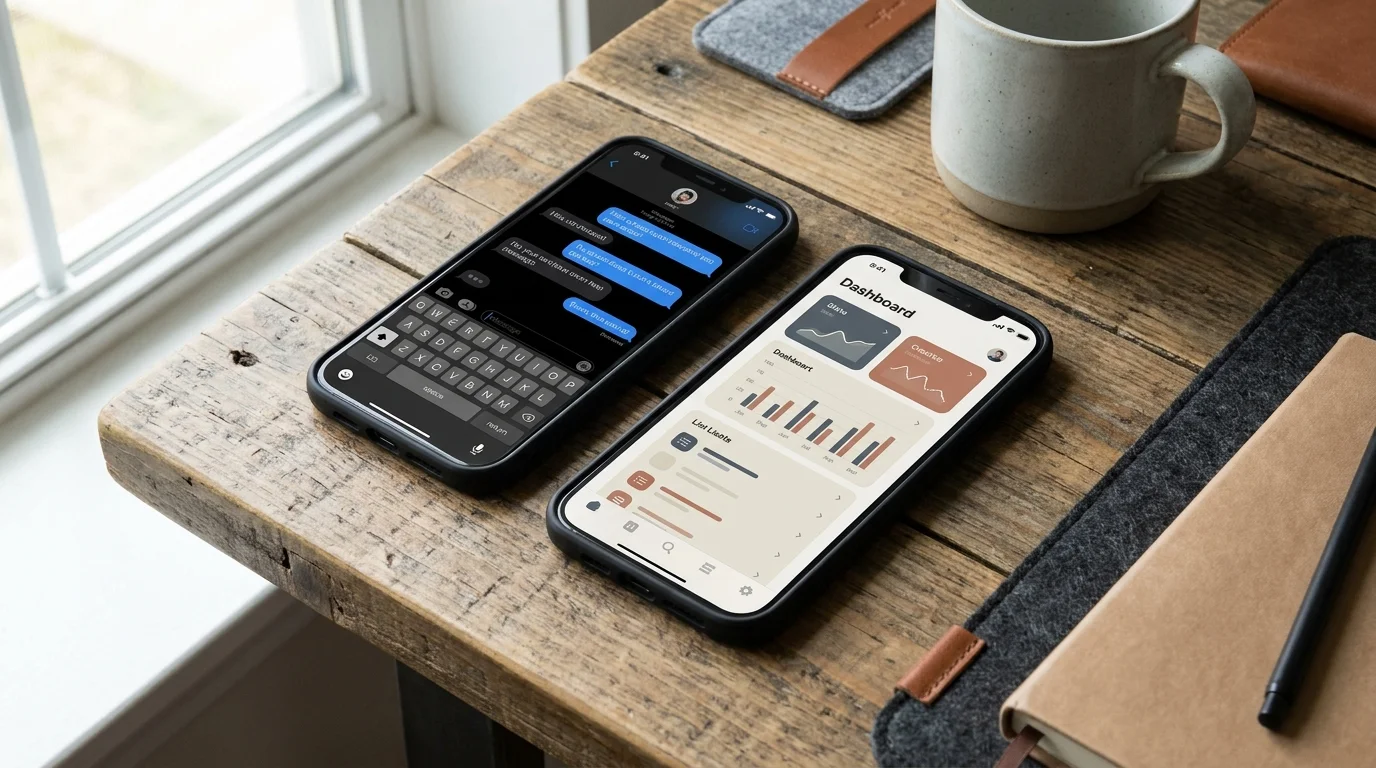 WhatsApp Business API vs la app comercial: cuándo conviene migrar y cuándo no — La app de WhatsApp Business es gratuita y suficiente para volúmenes bajos. La API abre la puerta a c